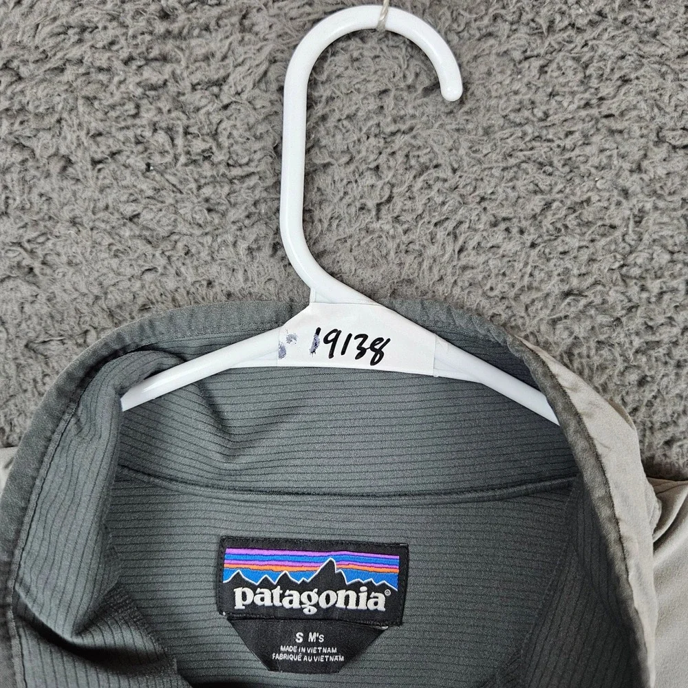 Patagonia Pack In Jacket Mens‎ S Full Zip Forge Grey Outdoors Quilted 20945